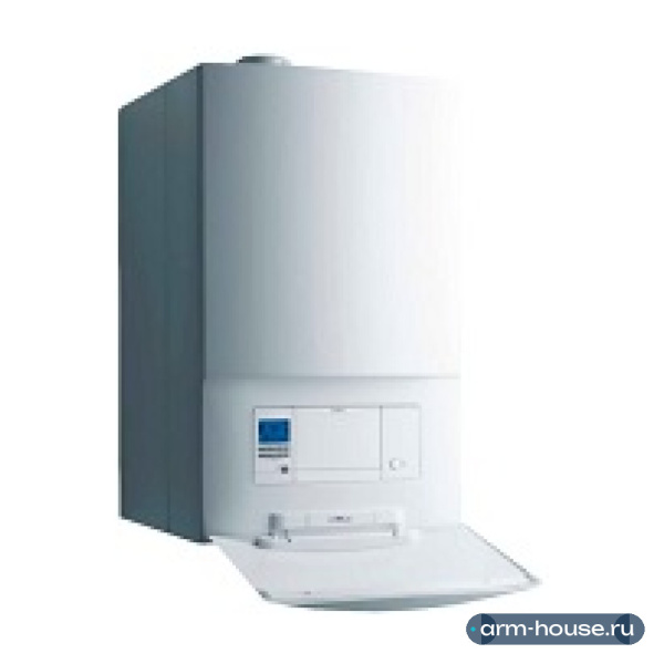 Котёл конденсационный настенный Vaillant ecoTEC plus VU INT IV 486/5-5 H, мощность 48 кВт, одноконтурный, закрытая камера