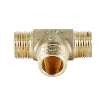 Тройник равнопроходной ННН ELSEN Metalit, 1/2", латунь