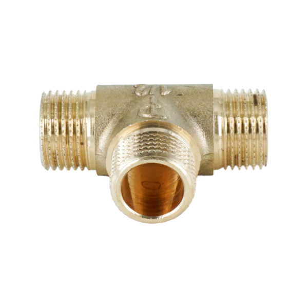 Тройник равнопроходной ННН ELSEN Metalit, 1/2", латунь