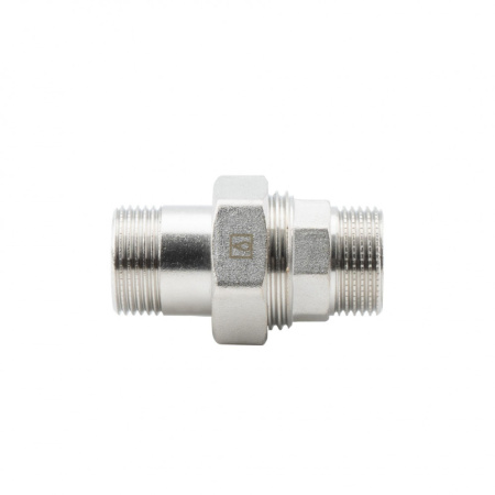 Американка прямая 1/2"НР-НР, никелированная Alato