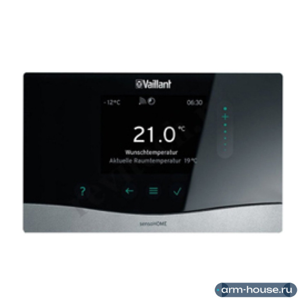 Автоматический регулятор отопления Vaillant sensoCOMFORT VRC 720, программируемый, 220 В