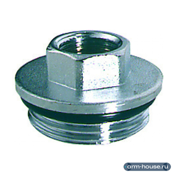 Переходник концевой FAR 1" НР x 3/4" ВР хром FK 4200 134