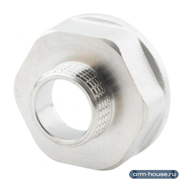 Переходник 1 1/4" х 3/4" ВР-НР, никелированный Alato