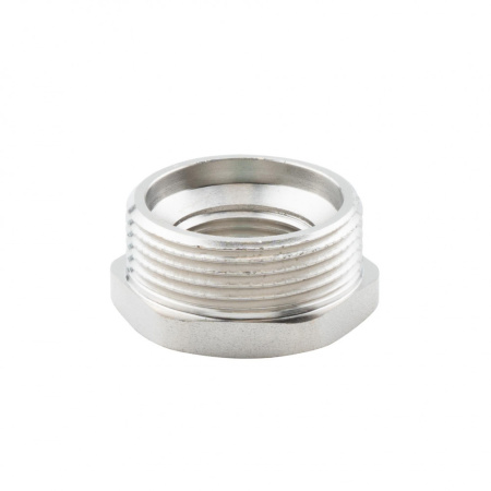 Футорка 1 1/4" х 3/4" НР-ВР, никелированная Alato, арт. 0122-3220