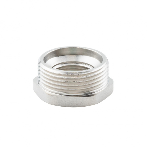Футорка 1 1/4" х 3/4" НР-ВР, никелированная Alato, арт. 0122-3220