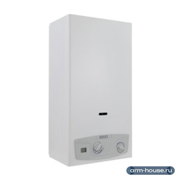 Водонагреватель газовый Baxi SIG-2 11i, проточный, настенный, нержавеющая сталь