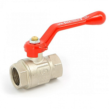 Кран шаровой Uni-Fitt Etalon 1 1/4" ВР/ВР полнопроходной, ручка-рычаг 110L5000