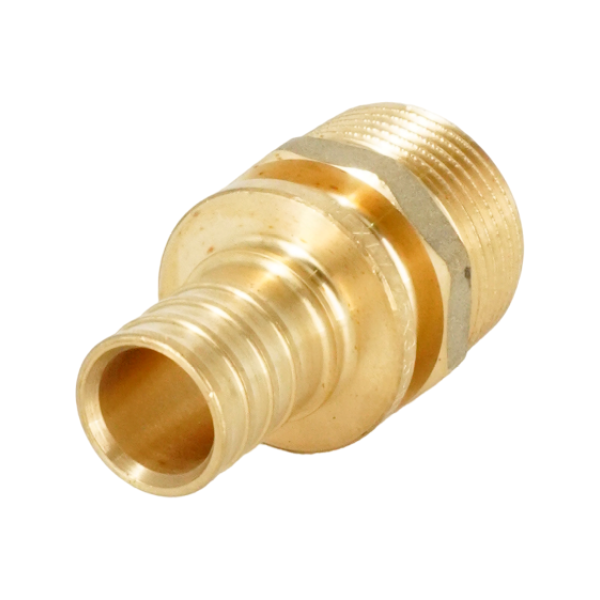 Переходник НР РЕХАУ RAUTITAN MX, 25-R 1", DZR латунь, (MX)