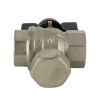 Кран шаровой, ELSEN, с фильтром механической очистки, 3/4", ВВ, PN 30, T°C -от -20 до +100, ручка-бабочка