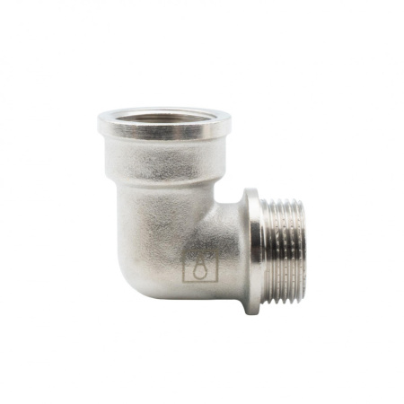 Угольник 3/4" ВР-НР, никелированный Alato