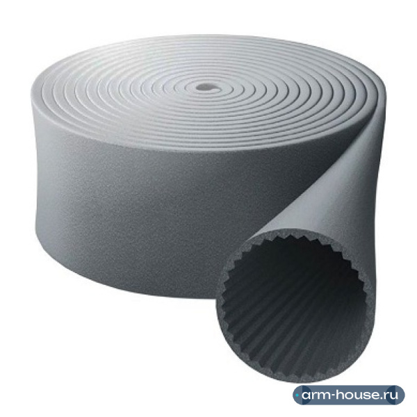 Трубка Energoflex Acoustic, 110-5, внутренний диаметр 110 мм, длина 5 м, цвет: серый
