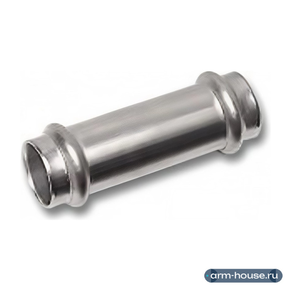 Муфта скользящая SANHA NiroPress, Dn 15, нержавеющая сталь AISI 316L, ВПр-ВПр