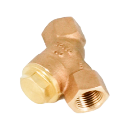 Фильтр сетчатый Oventrop DN15 1/2" ВВ PN25, 600 мкм, бронза