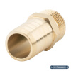 Штуцер 1/2" x 20мм НР, латунный Alato