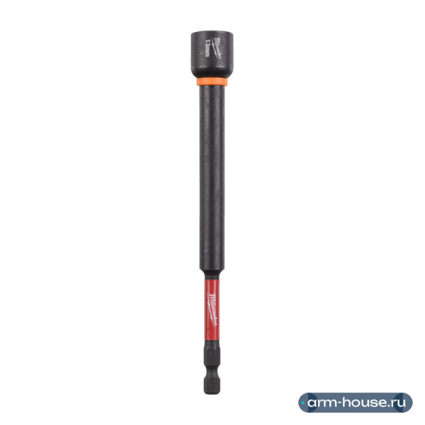 Насадка Milwaukee магнитная торцевая SHOCKWAVE™ с хв. 1/4" Hex - 13мм x 150мм