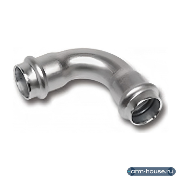 Отвод 90° SANHA NiroPress, Dn 28, нержавеющая сталь AISI 316L, ВПр-ВПр