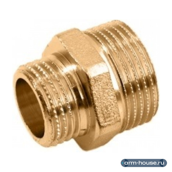 Нипель переходной Stout 1"1/4x1" НР/НР с наружной резьбой латунный SFT-0003-001141
