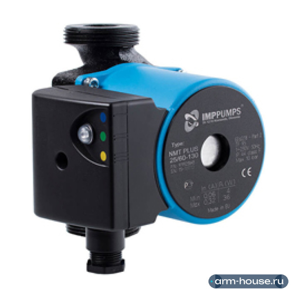 Насос циркуляционный IMP Pumps NMT PLUS 15/90-130 энергоэффективный с мокрым ротором