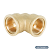 Угольник 90° ВВ ELSEN Metalit, 3/4", латунь