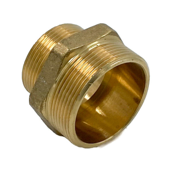 Ниппель переходной НН ELSEN Metalit, 1 1/2"х2", латунь