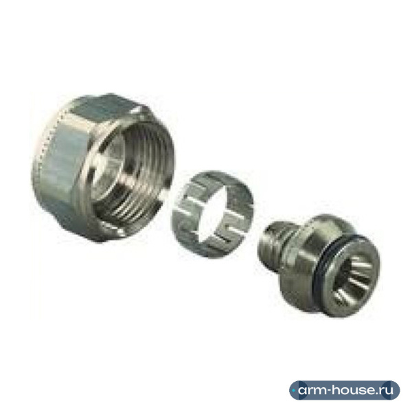 Соединение для радиаторов SANHA DKHV VPE, 3/4x16, латунь