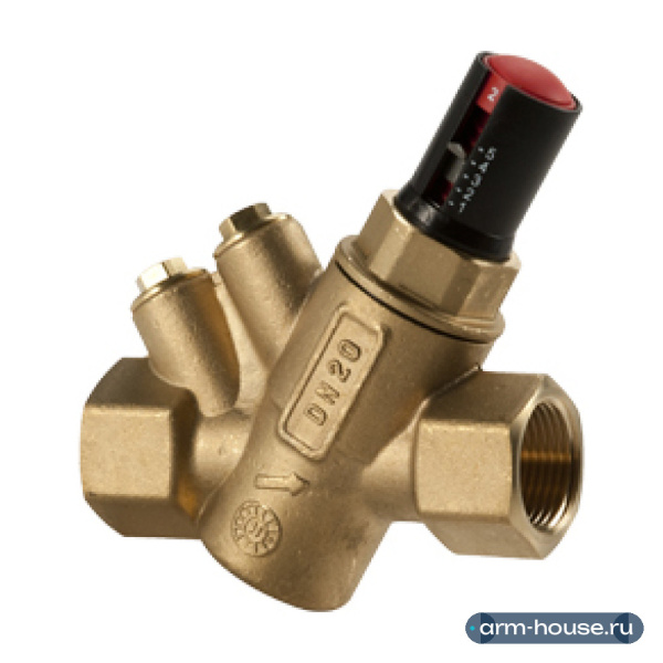 Клапан балансировочный динамический Giacomini R206A, 3/4" ВР, латунь