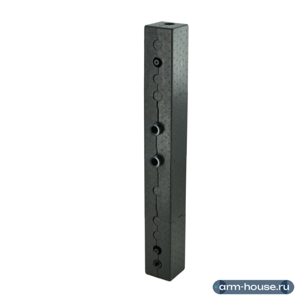 Гребёнка, ELSEN, DN25, подключение-1 1/2", 4 контура, размер отвода-1 1/2", мощность, кВт-82, расход-3,5 м3/ч, PN, бар-6, T°C -от +2 до +110, с теплоизоляцией