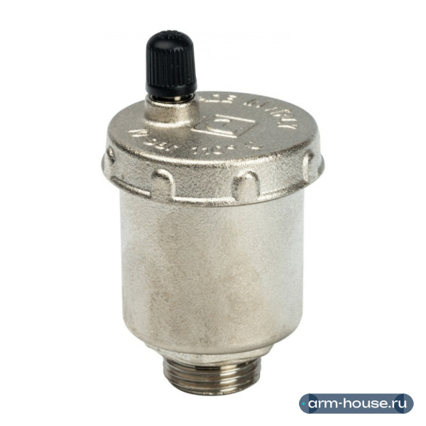 Воздухоотводчик Stout 3/4" автоматический, вертикальный выпуск, никелированный (SVS-1011-000020)