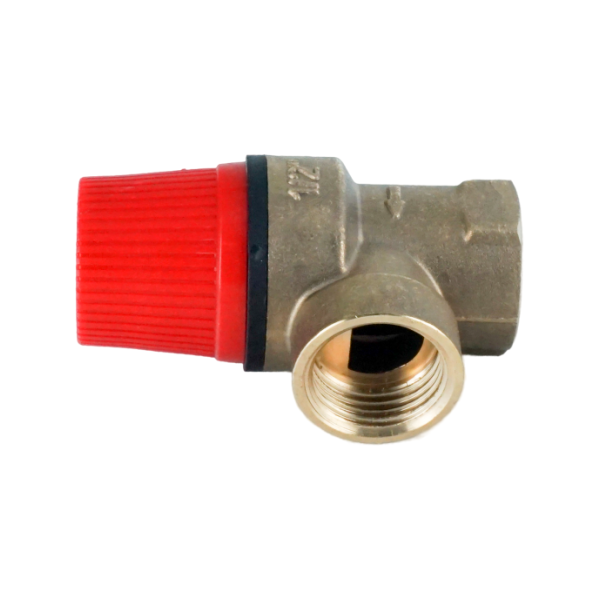Клапан предохранительный мембранный ELSEN ESV03 1/2" ВВ 3 бар, латунь