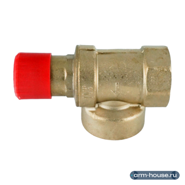 Клапан предохранительный ELSEN ESV05 1 1/4"х1 1/2" ВВ 5 бар, латунь