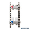 Коллектор Alato 1" x 3/4" x 2-вых для радиаторного отопления (нерж. сталь) 0302-0002
