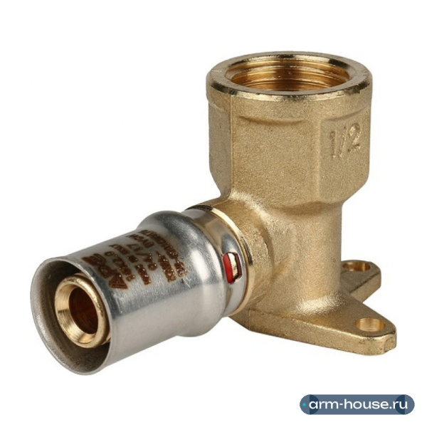 Водорозетка пресс Stout 16x1/2" ВР короткая (SFP-0018-001216)