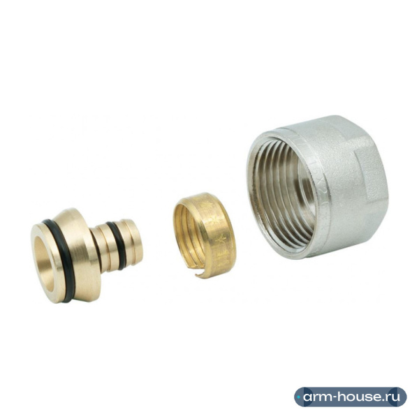 Фитинг компрессионный 16 х 2,6 х 3/4" для труб PEX-AL-PEX
