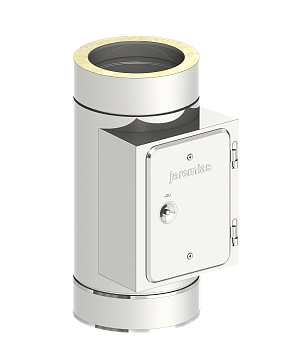 Ревизия с прямоугольным лючком и дверкой, Jeremias, DW-eco, диаметр, мм-150