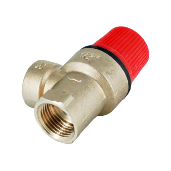 Клапан предохранительный мембранный ELSEN ESV06 1/2" ВВ 6 бар, латунь