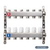 Коллектор Alato 1" x 3/4" x 6-вых для радиаторного отопления (нерж. сталь) 0302-0006
