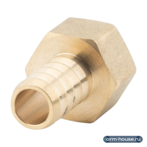 Штуцер 1/2" x 12мм ВР, латунный Alato