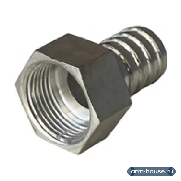 Штуцер с внутренней резьбой ELSEN TIN, 1/2" x 10 мм, латунь