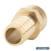 Штуцер 1/2" x 16мм НР, латунный Alato