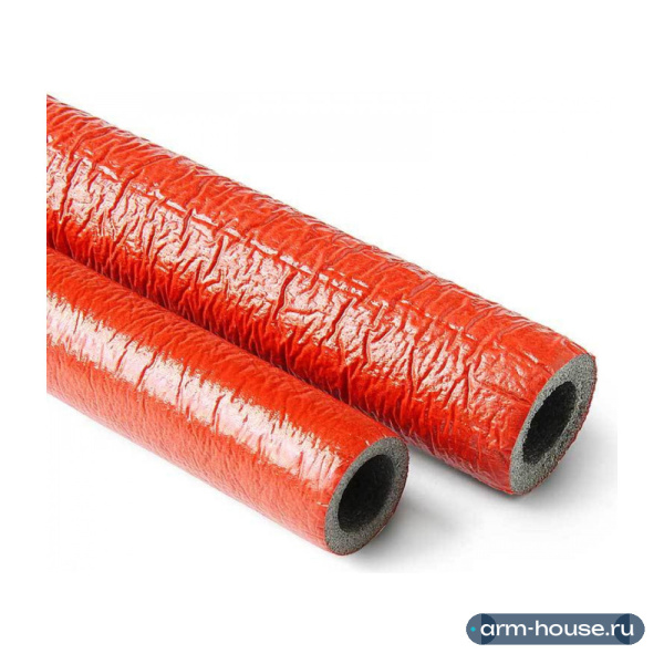 Трубка Energoflex Super Protect S 22/6-2 (толщина 6 мм.) отрезок 2 метра, красная