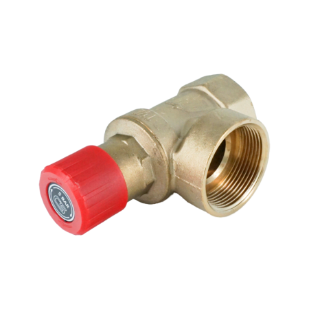 Клапан предохранительный ELSEN ESV05 1 1/4"х1 1/2" ВВ 5 бар, латунь