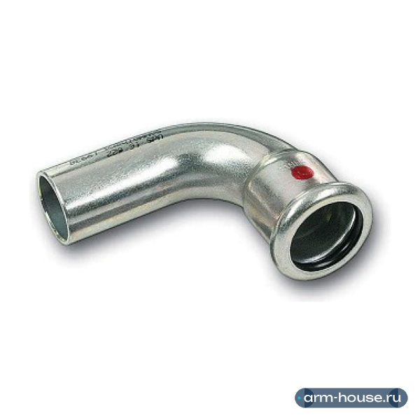 Отвод 90° SANHA 24001a, 22, оцинкованная сталь, ВПр-НПр