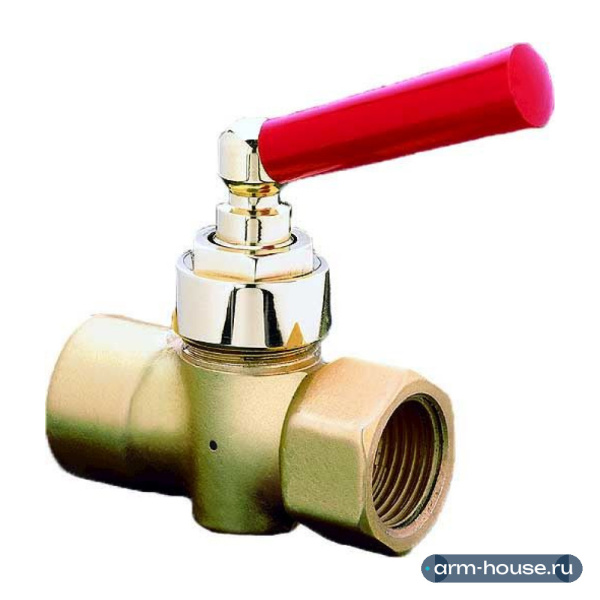 Кран для манометра, Oventrop, DN-15, 1/2", В, PN, бар-10, латунь