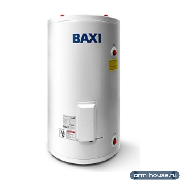 Водонагреватель косвенного нагрева Baxi UBC 150, напольный, объем 150 л, эмалированная сталь, белый