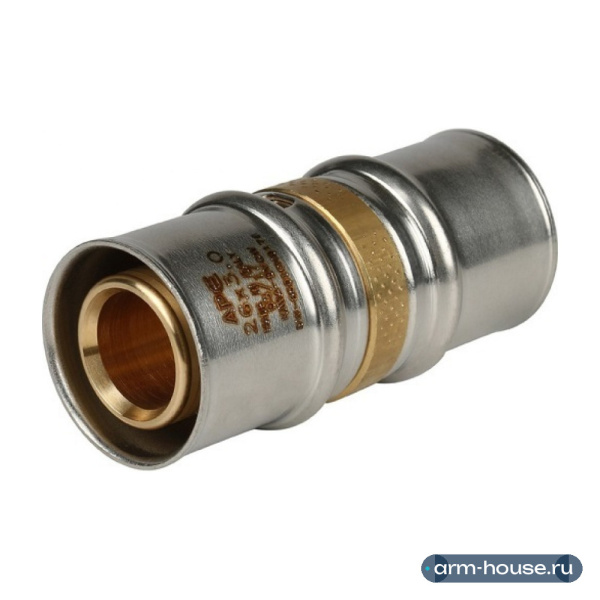 Муфта пресс Stout 16x16 мм соединительная равнопроходная (SFP-0003-001616)
