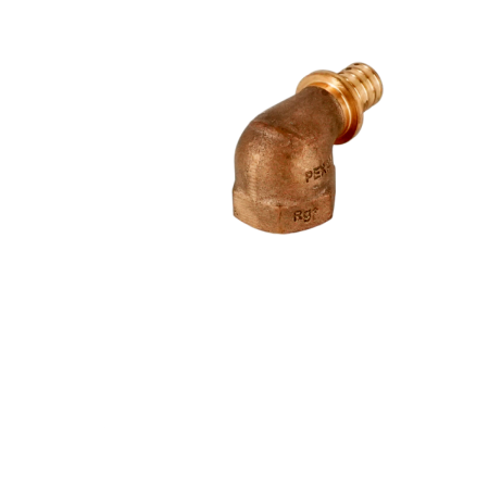 Угольник настенный ВР РЕХАУ RAUTITAN, 20-Rp 1/2", бронза (RX+), с длинным патрубком