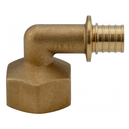 Угольник переходник латунный 16 x 3/4" Alato