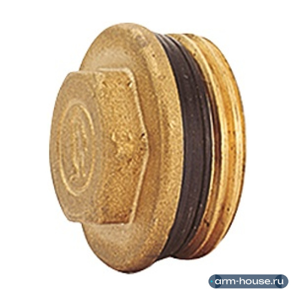 Пробка для коллектора Giacomini R592D 1 1/4" с прокладкой, арт. R592DY006