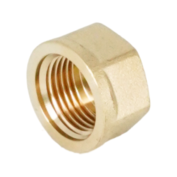 Заглушка с внутренней резьбой В ELSEN Metalit, 1/2", латунь