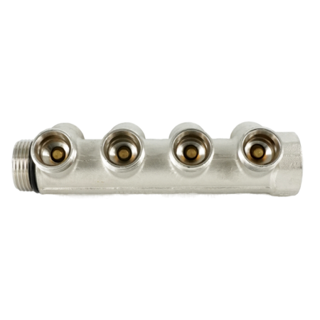 Коллектор распределительный Rehau RAUTITAN 1"х3/4" EK, 4 отвода